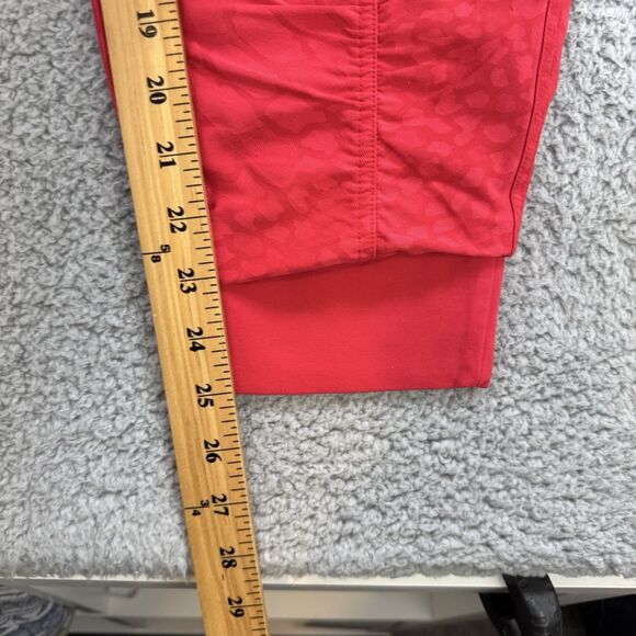 Athleta Pants Womens S Red Altitude Lined Joggers Hiking Pull On Drawstring - Picture 5 of 10
